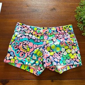 Lilly Pulitzer 00 bright Ellie shorts